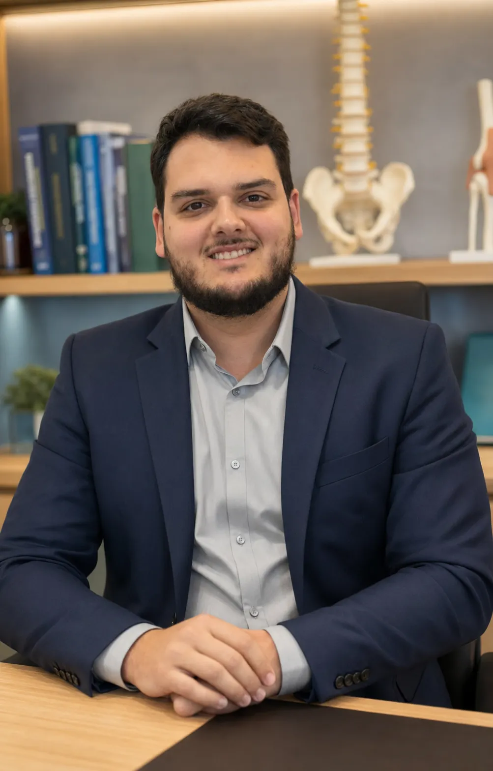 Dr. João Vítor Bessa Ferreira em consultório
