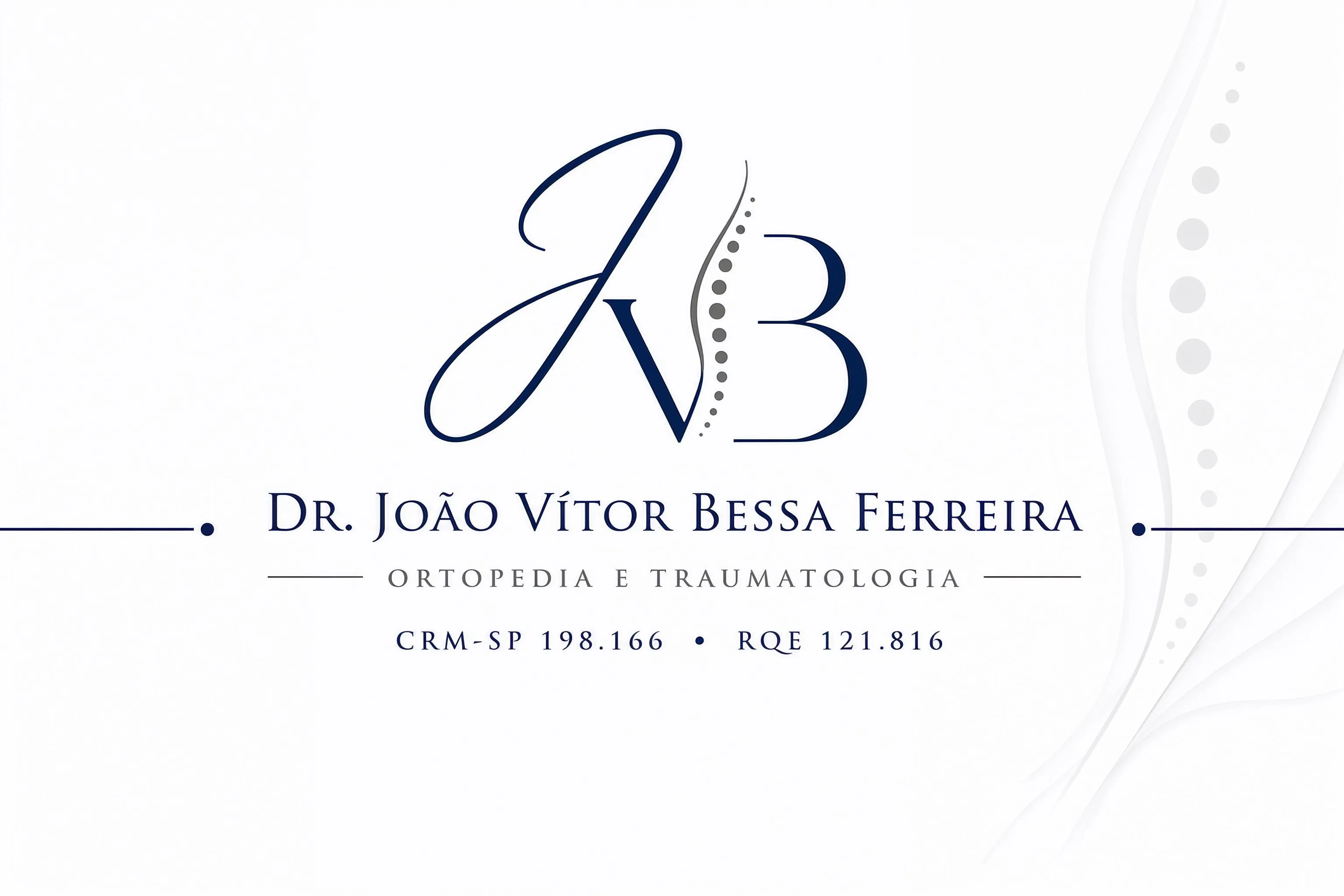 Dr. João Vítor Bessa Ferreira — Ortopedia e Traumatologia